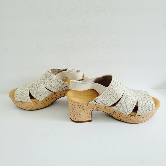 NEW Chocolat Blu Buckle Galya Platform Slide Sandals Size 8 - Picture 2 of 8